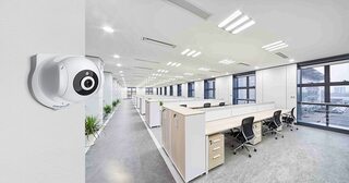 Установка камер видеонаблюдения в офисе в Кузнецке в октябре
