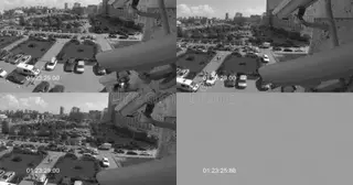 Установка систем видеонаблюдения на парковке в Кузнецке в октябре